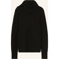 LOULOU DE SAISON Loulou De Saison Cashmere-Pullover Cecil schwarz