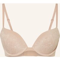 Calvin Klein Push-Up-Bh Perfectly Fit Lace beige