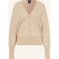 Boss Strickjacke Fuvrona Aus Cashmere beige