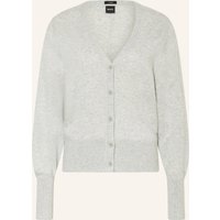 Boss Strickjacke Fuvrona Aus Cashmere grau