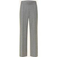 CAMBIO Marlenehose Ava Aus Jersey grau