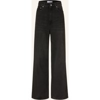 Ganni Wide Leg Jeans schwarz