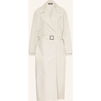 JACQUEMUS Mantel Trapezi weiss