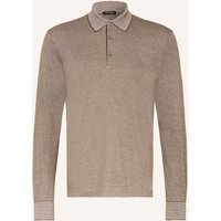 ZEGNA Zegna Jersey-Poloshirt braun