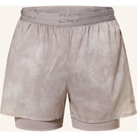 247 REPRESENT 247 Represent 2-In-1-Laufshorts Trail beige
