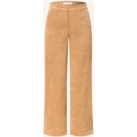 BETTY&CO Betty&Co Marlenehose Aus Cord braun