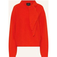 Marc Cain Pullover Mit Schluppe rot