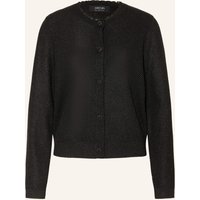 Marc Cain Strickjacke Mit Glitzergarn schwarz