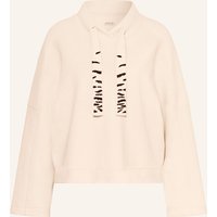 Marc Cain Sweatshirt Mit Schmucksteinen beige