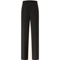 Marc Cain Marlenehose Welkom Aus Sweat schwarz