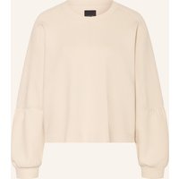 Marc Cain Sweatshirt Mit Rüschen beige