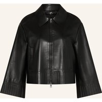 Marc Cain Lederjacke schwarz