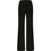 Marc Cain Strickhose Welkom Mit Pailletten schwarz