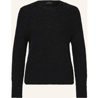 Marc Cain Pullover Mit Glitzergarn schwarz