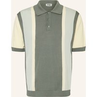 drykorn Strick-Poloshirt Tamian Relaxed Fit gruen