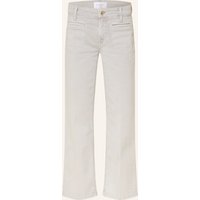 CAMBIO Cropped Jeans Tess grau