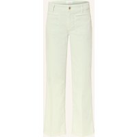 CAMBIO Cropped Jeans Tess gruen
