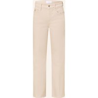 CAMBIO Bootcut Jeans Francesca beige