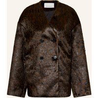 The Frankie Shop The Frankie Shop Kunstfell-Jacke Valentina braun