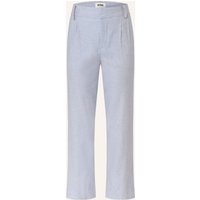drykorn Marlenehose Dispatch Mit Leinen blau