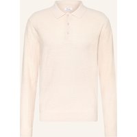 PAUL Paul Strick-Poloshirt weiss