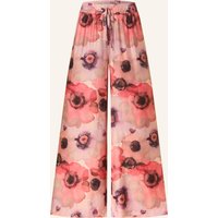 RAFFAELLO ROSSI Marlenehose Helena Aus Satin rot