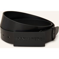 Dsquared2 Ledergürtel schwarz