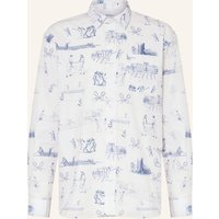 Palmes Palmes Hemd Comfort Fit weiss