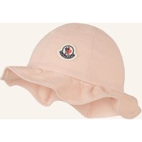 MONCLER enfant Moncler Enfant Hut Aus Musselin rosa