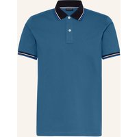 Olymp Olymp Piqué-Poloshirt Casual Fit blau
