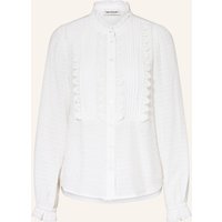 lollys laundry Lollys Laundry Hemdbluse Arielll Mit Spitze weiss