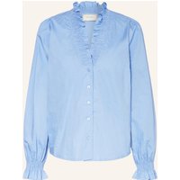 NEO NOIR Neo Noir Bluse Brille blau