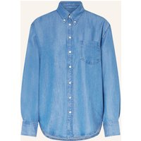 Gant Gant Hemdbluse In Jeansoptik blau
