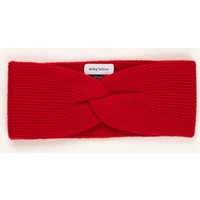 darling harbour Darling Harbour Stirnband Aus Cashmere rot