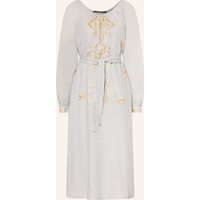Greek Archaic Kori Greek Archaic Kori Strandkleid Lefkada Mit Glitzergarn grau