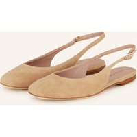 lilienfels Lilienfels Slingballerinas beige