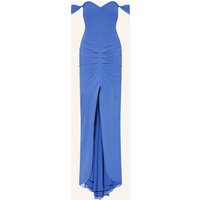 Vera Wang Vera Wang Abendkleid Creole blau