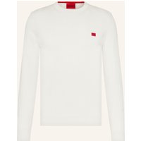 HUGO Pullover San Cassius weiss