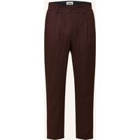 drykorn Drykorn Anzughose Chasy Extra Slim Fit Mit Leinen rot
