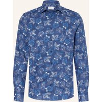 Stenströms Stenströms Hemd Slimline Fit blau