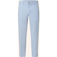 PAUL Paul Anzughose Extra Slim Fit Aus Jersey blau