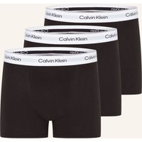 Calvin Klein 3er-Pack Boxershorts Icon Cotton Relaxed Fit schwarz