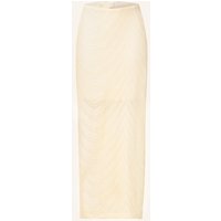 Gestuz Gestuz Mesh-Rock Gliragz Mit Pailletten gelb