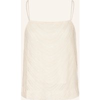 Gestuz Gestuz Blusentop Gzglira Mit Pailletten beige