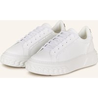 CASADEI Casadei Sneaker Off Road Mit Pailletten weiss