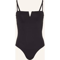 Marc O'Polo Marc O'polo Bandeau-Badeanzug schwarz