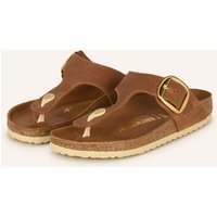 Birkenstock Birkenstock Zehentrenner Gizeh Big Buckle braun