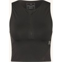 Y-3 Y-3 Cropped-Top Run schwarz