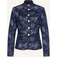 White Label Leinenjanker blau