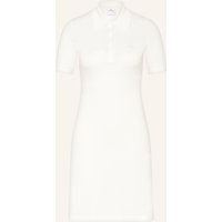 Courrèges Courrèges Piqué-Polokleid weiss